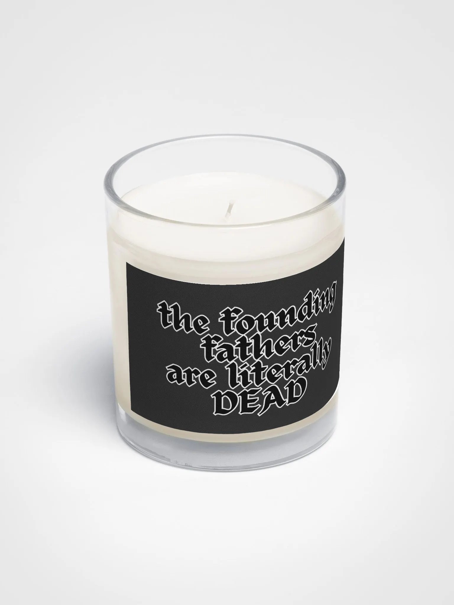 The Founding Fathers are Literally Dead Candle product image (2)