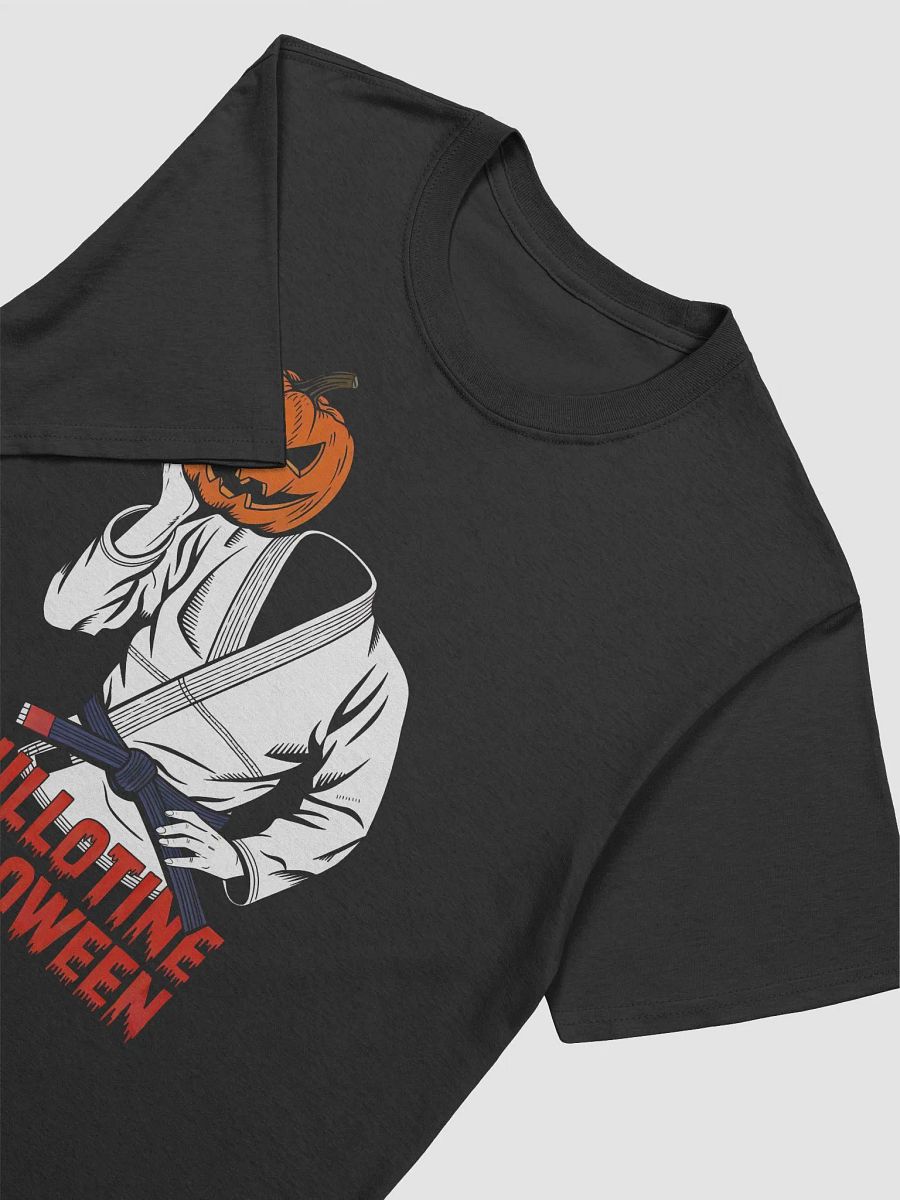 Halloween guillotine bjj scary headless pumpkin T-Shirt product image (5)