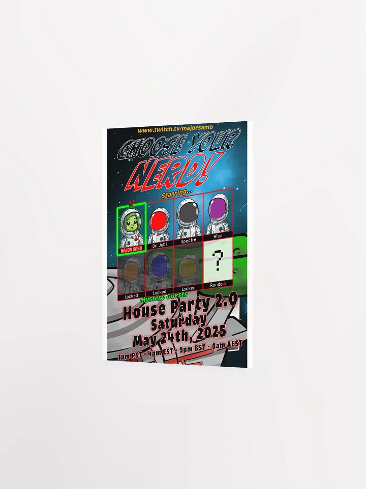 Samo House Party 2.0 Event Poster product image (6)
