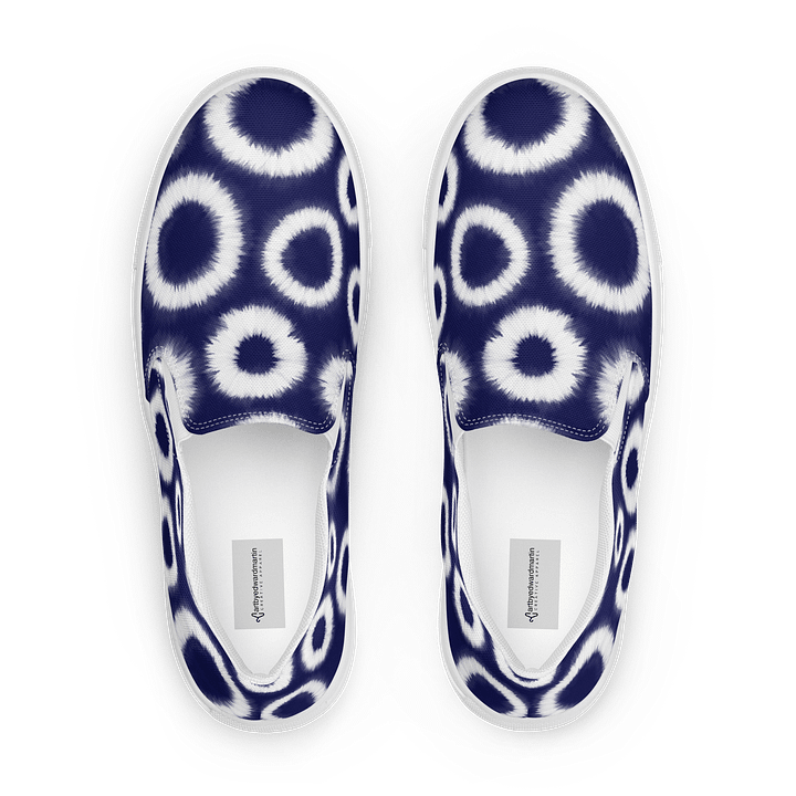 Midnight Circles Women's Slip-On Shoes product image (1)