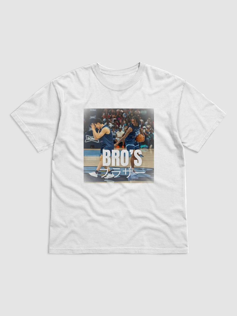 Bro's Playful Basketball Tee