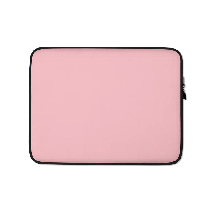 Baby Pink Laptop Sleeve product image (1)