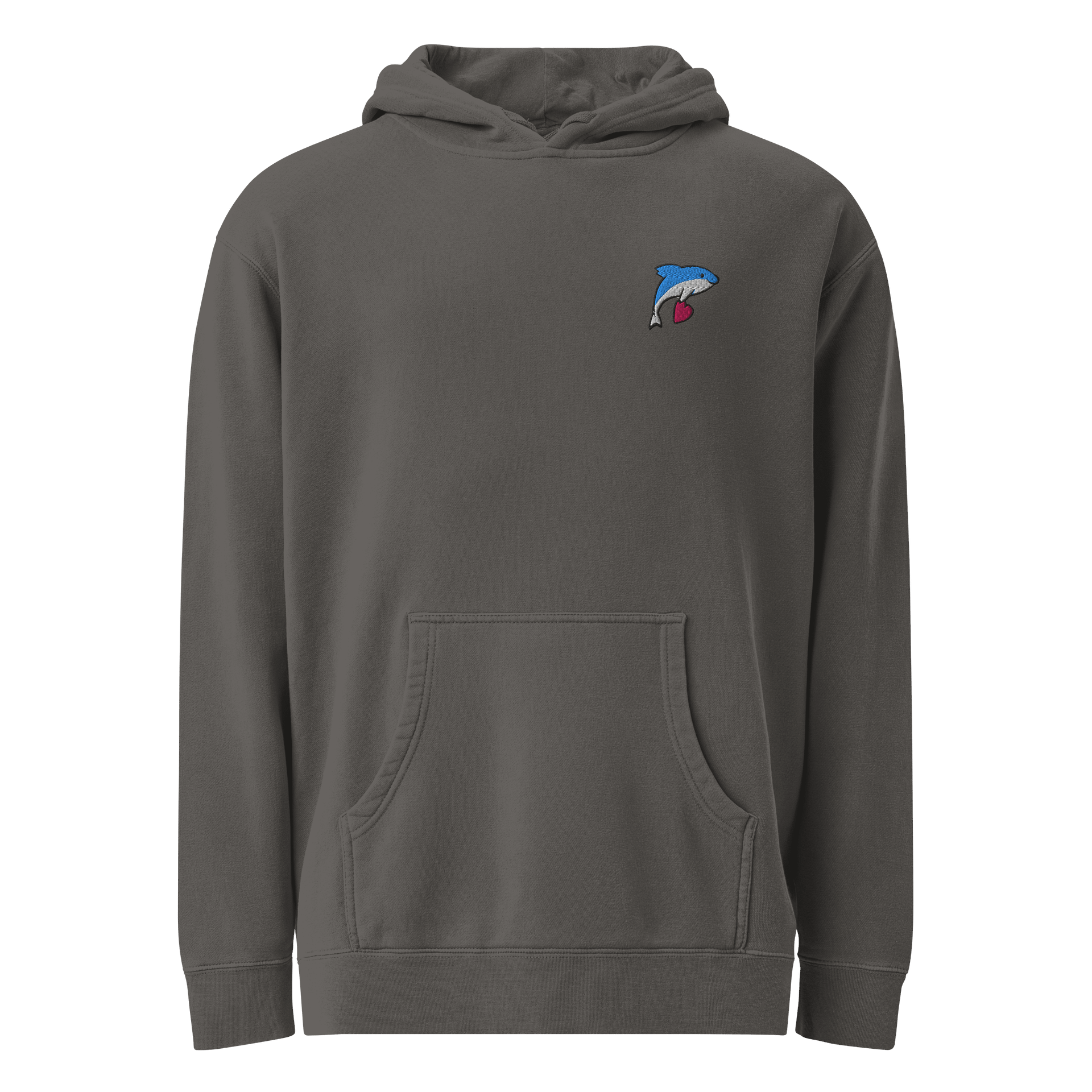 Premium Embroidered Dolphin Hoodie product image (1)