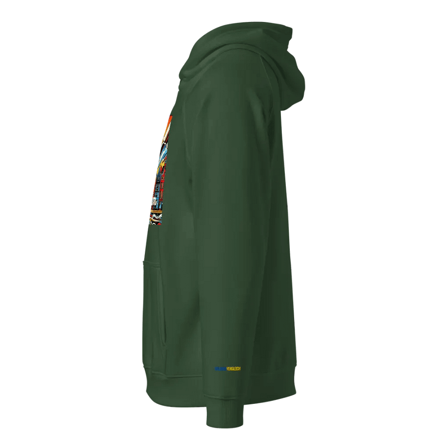 SOL'S Unisex Eco Raglan Hoodie | AI Design Amsterdam city product image (3)