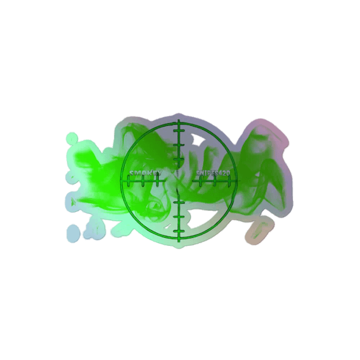 Crosshair Graffiti Holographic Sticker Set product image (2)