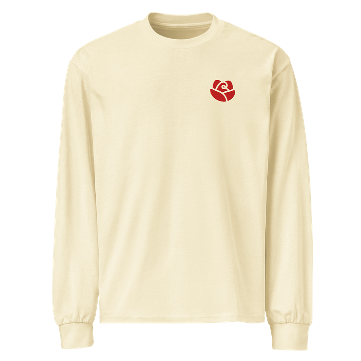 AS Colour Unisex Premium Heavyweight Long Sleeve Shirt Embroidered product image (2)