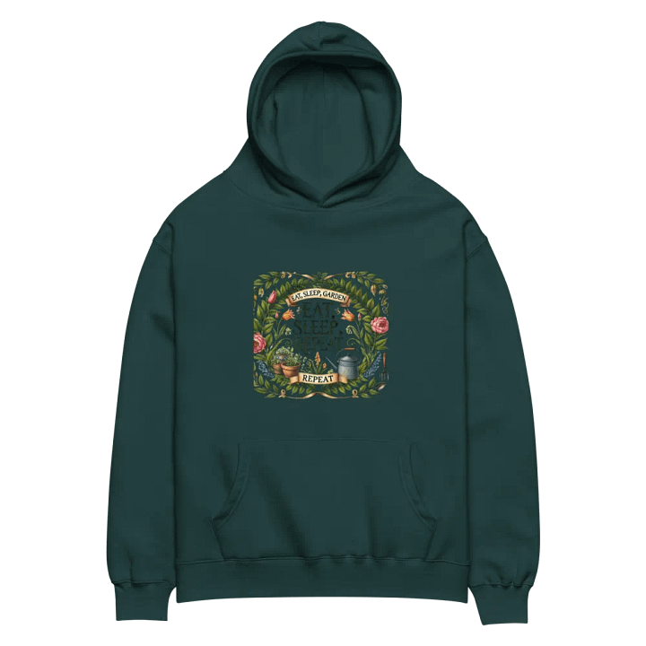 Garden Enthusiast Floral Oversized Hoodie product image (2)