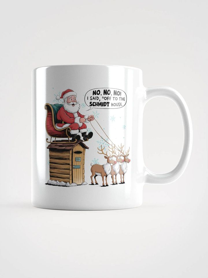 Confused Santa Sleigh Ride Mug product image (1)