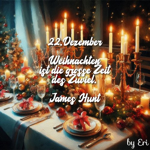 ..ja man kann schnell übertreiben..

#jameshunt #zitat #spruch #weihnachten #gedecktertisch #weihnachtlich #festlich #elegant...