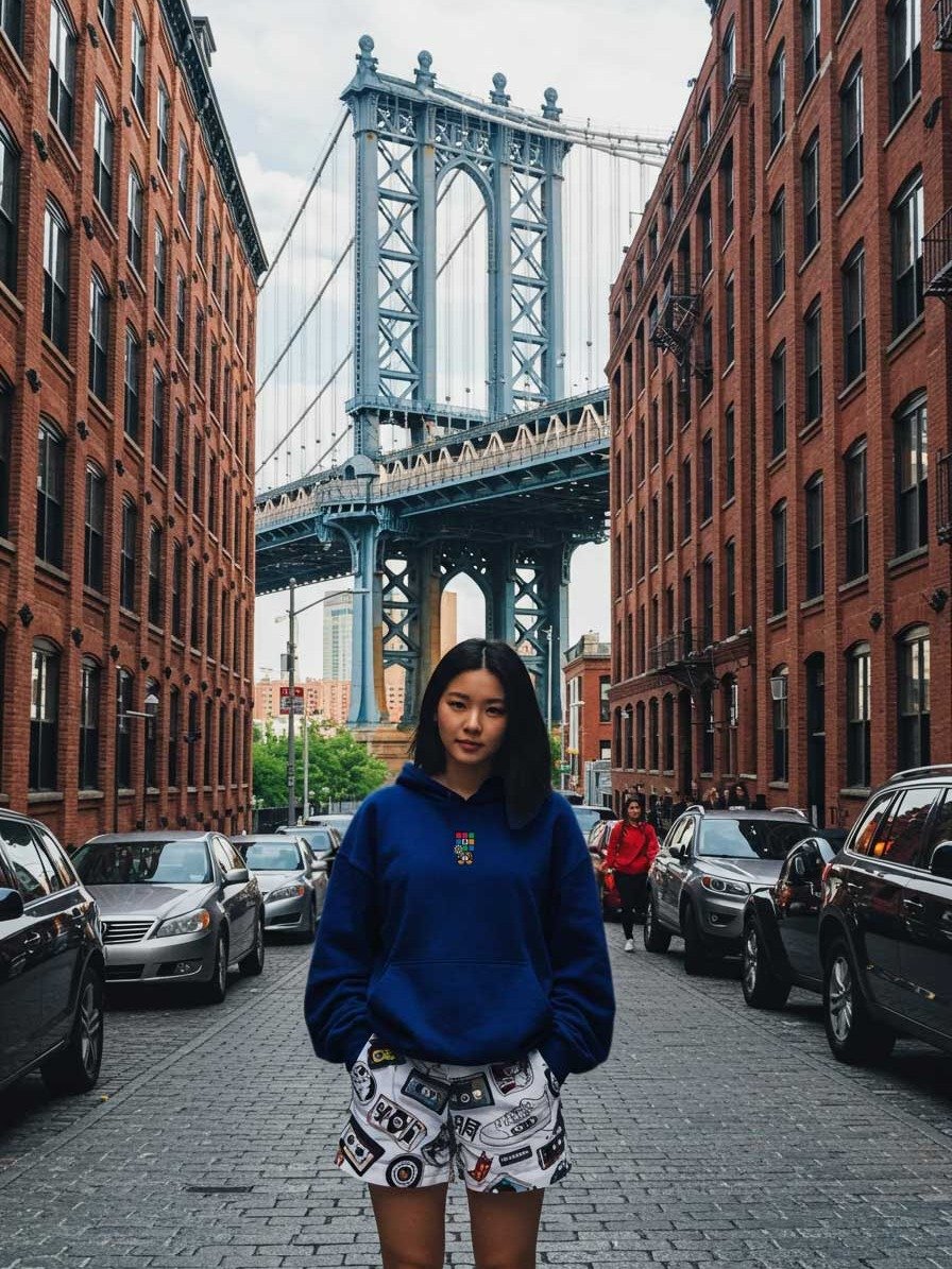 Cube Head Premium Oversized Hoodie product image (14)