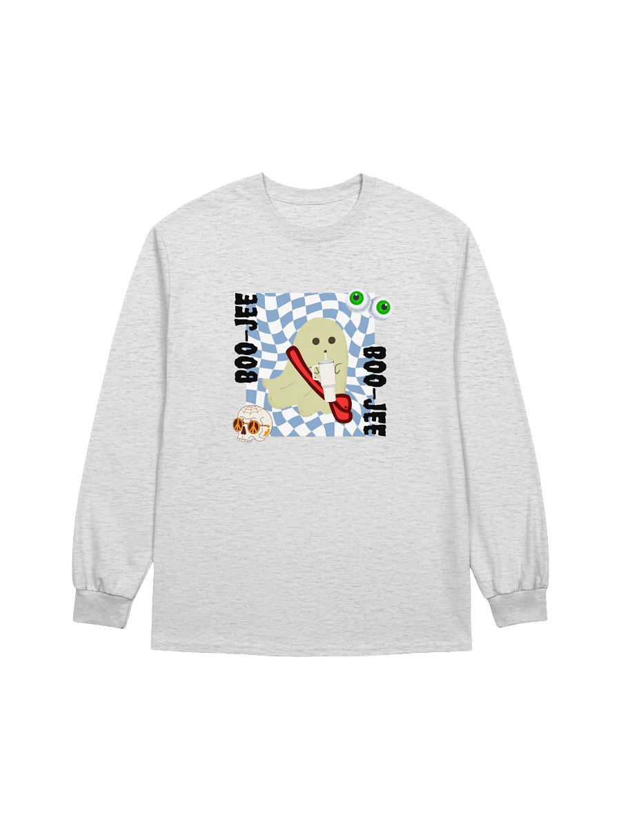 BOO-JEE Ghost Graphic Long Sleeve Sweatshirt product image (6)