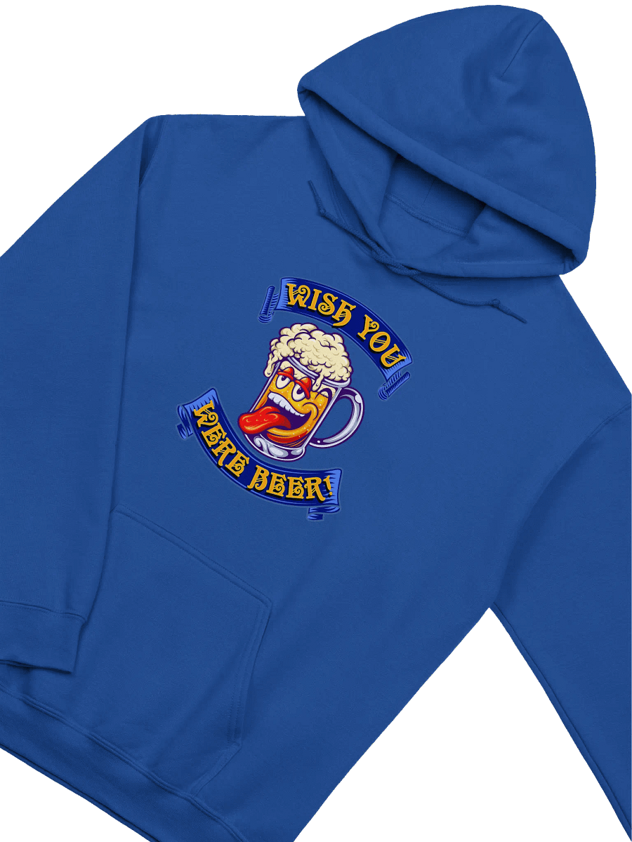 WISH YOU WERE BEER HOODIE product image (3)