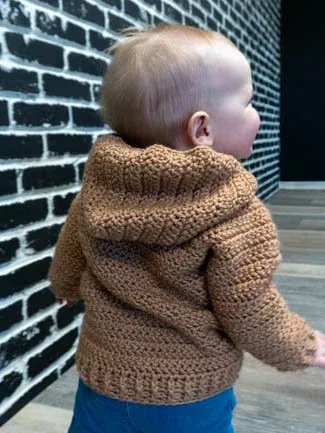 Harvest Hoodie Crochet Pattern - CHILD SIZES product image (3)