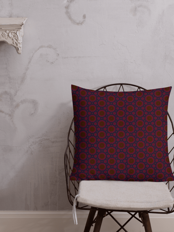 Starry Symmetry Premium Throw Pillow product image (3)