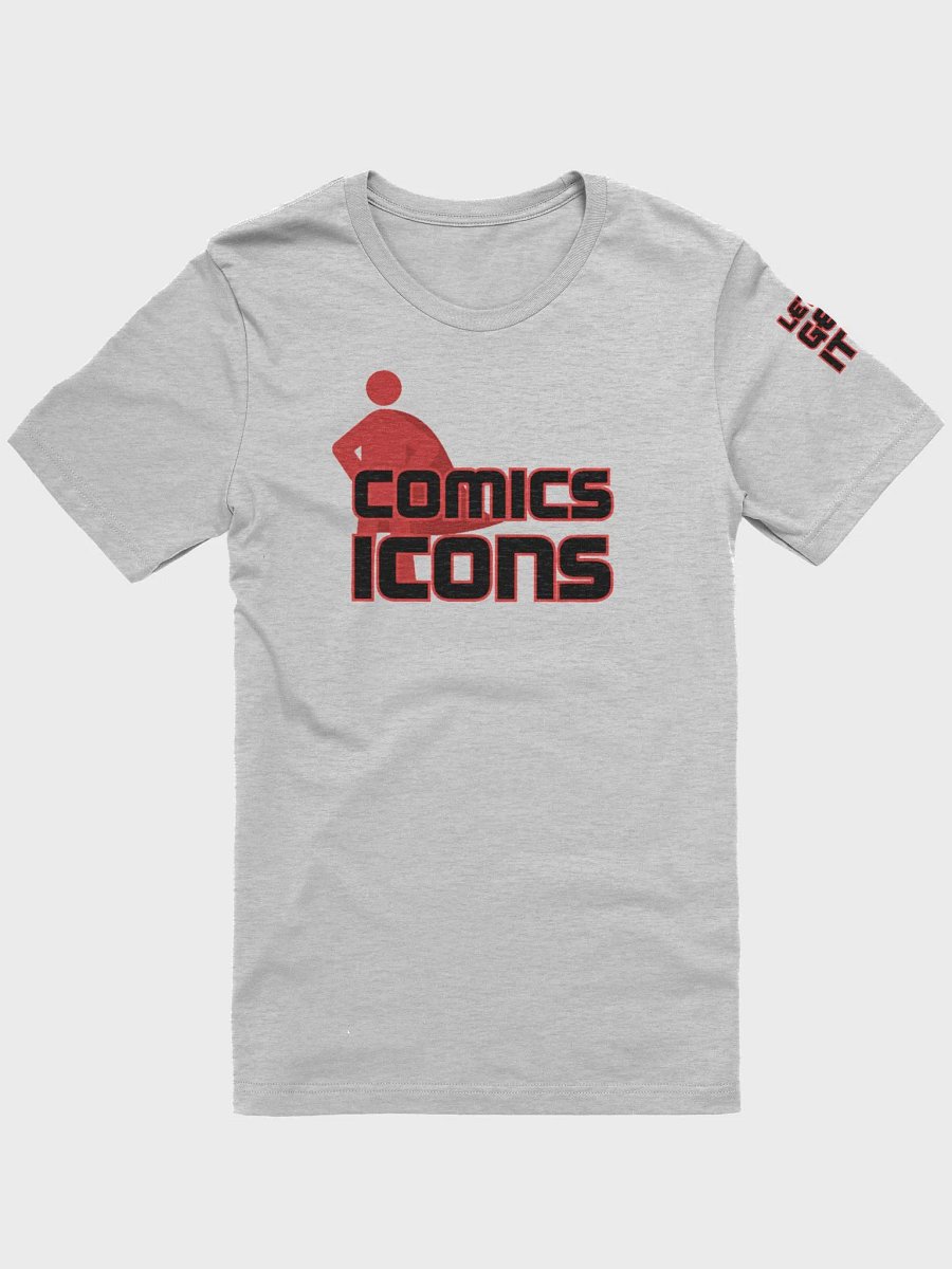 Comics Icons Black On Red Logo Tee product image (7)