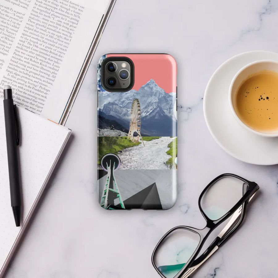 pnw/seattle themed collage iphone case product image (38)