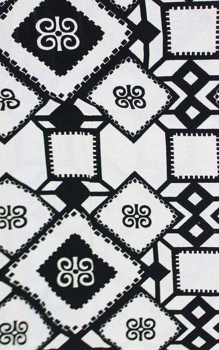 Tessuto Wax Print - Design Simboli Tradizionali - cod.522/A product image (1)