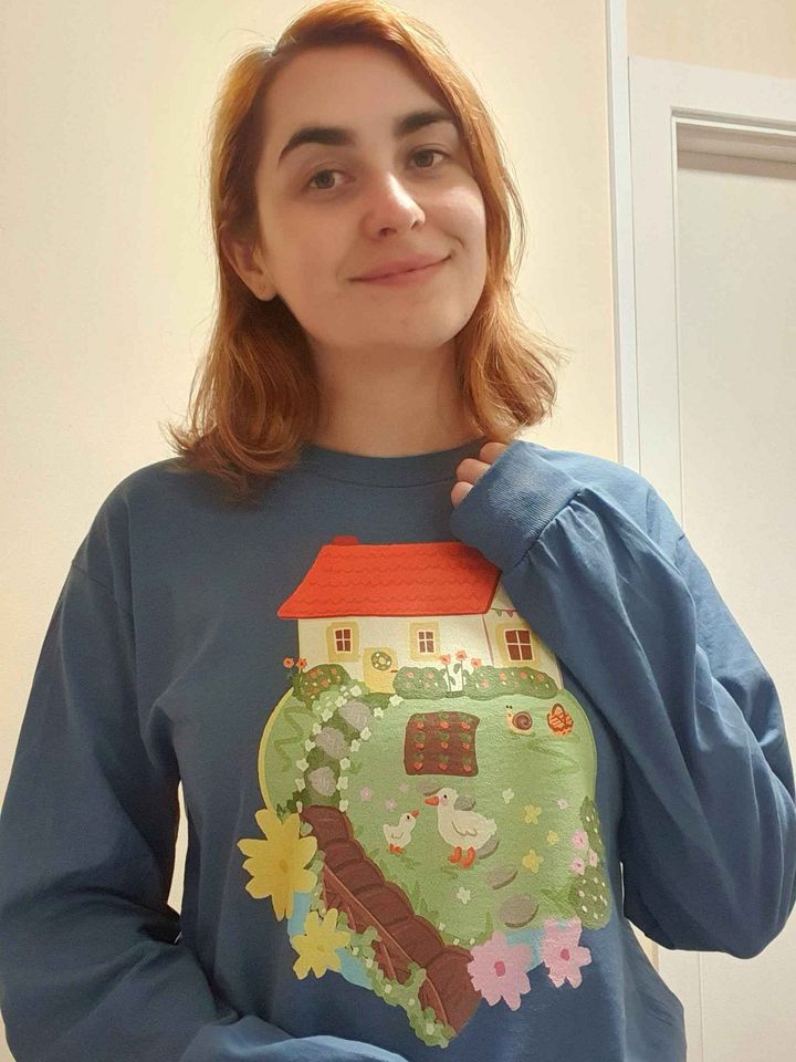 Cottage Garden \ long sleeve t-shirt product image (1)