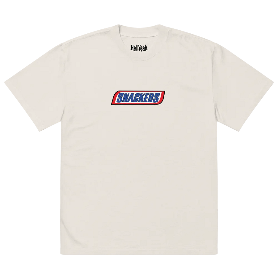 SNACKERS Bold Logo Oversized Tee product image (2)