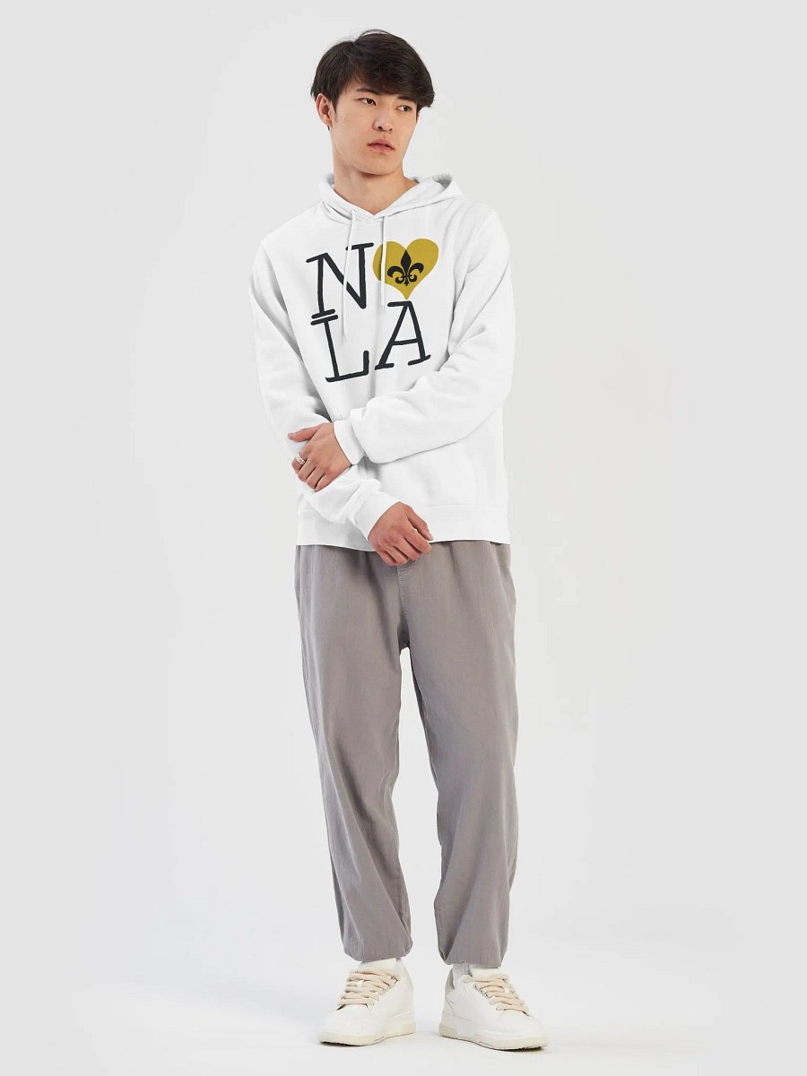 I LOVE NOLA **SUPERSOFT BIGSHOT HOODIE** (GOLD HEART) product image (26)