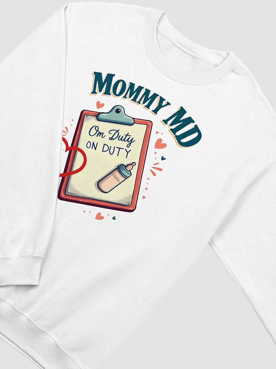 Mommy MD On Duty Crewneck Sweatshirt product image (46)