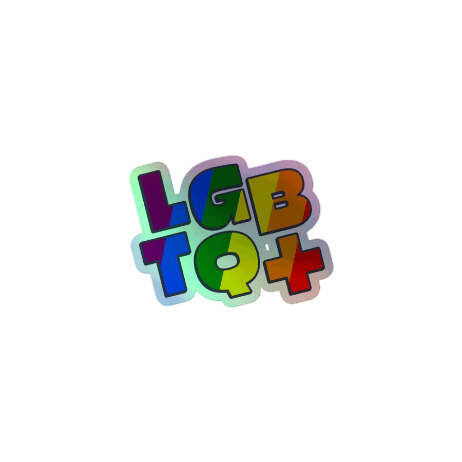 LGBTQ+ Pride Holographic Sticker product image (1)