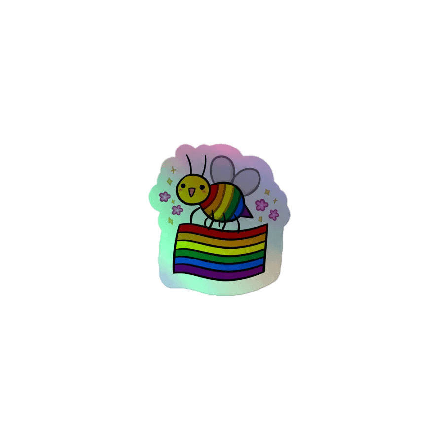 'Rainbee' Rainbow Tobee Stickers! product image (1)