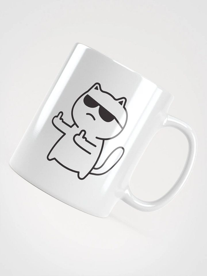 Sassy Cat Middle Finger Mug product image (2)