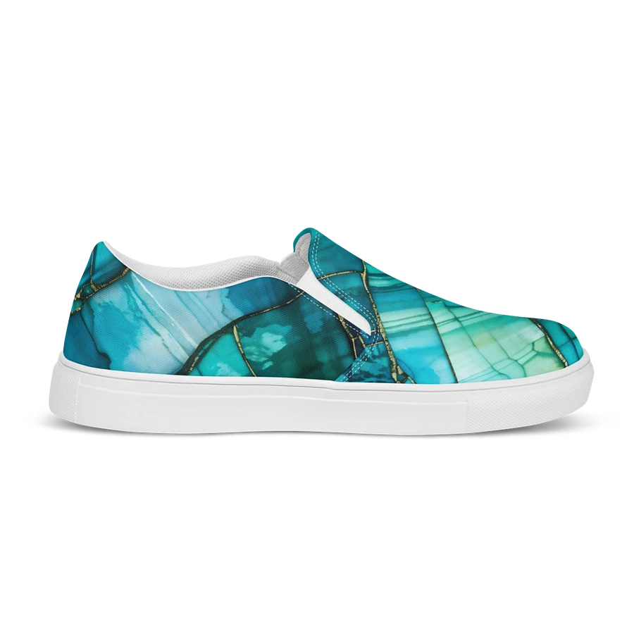 For the Love of Labradorite Slip-On Canvas Shoes product image (2)