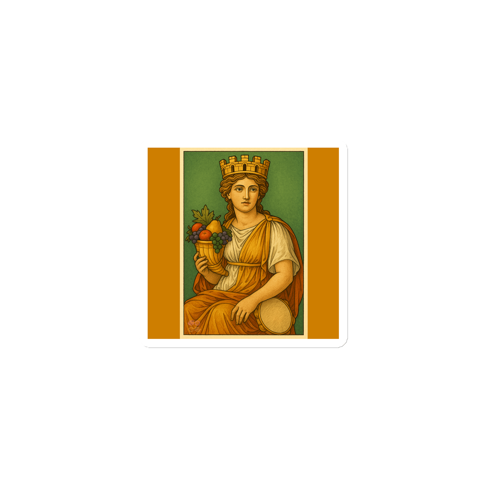Goddess Fortuna Annonaria Vinyl Magnet product image (1)