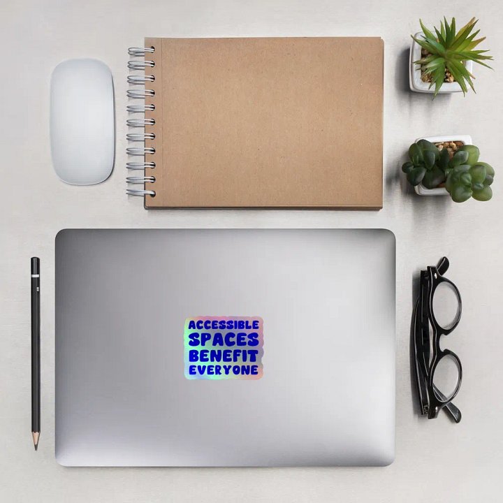 Accessible Spaces Holo Sticker product image (2)