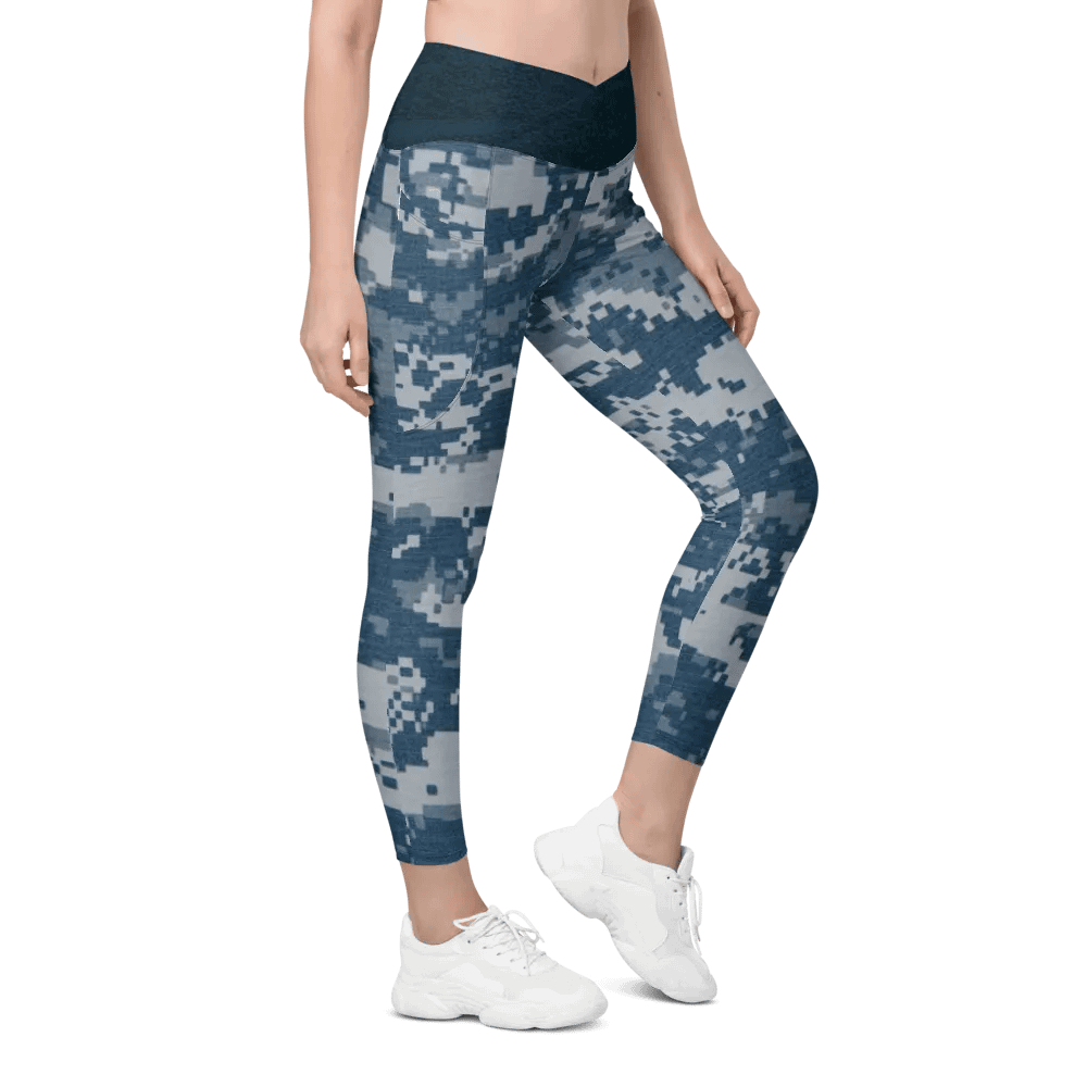 U.S. Navy Camouflage Crossover Leggings product image (7)