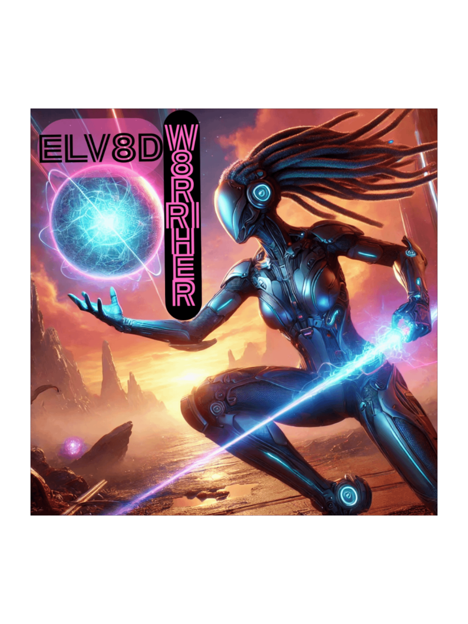 ELV8D WARRIHER STICKERS product image (2)