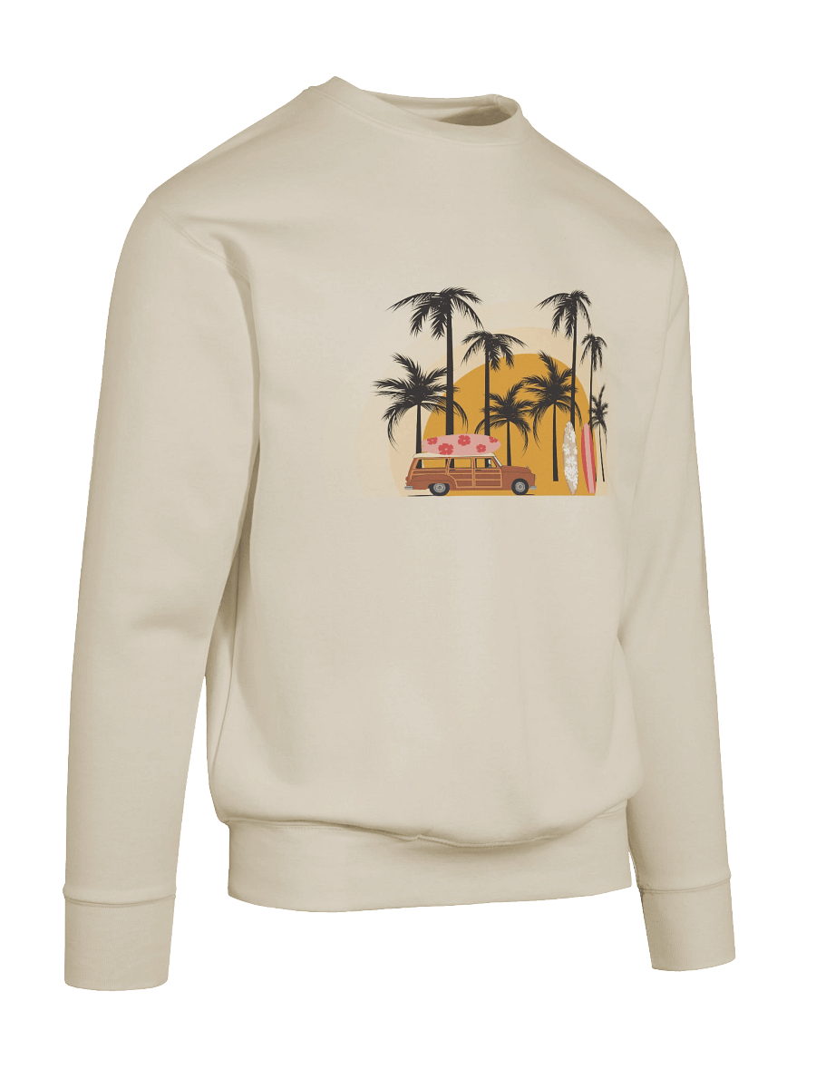 Retro Surf Wagon | Vintage Vibes & Coastal Dreams Sweatshirt product image (49)