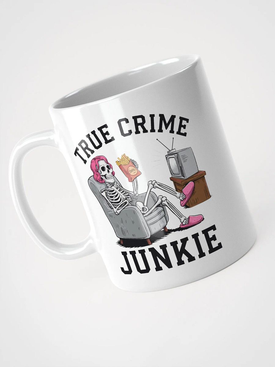 True Crime Junkie Skeleton Mug product image (2)