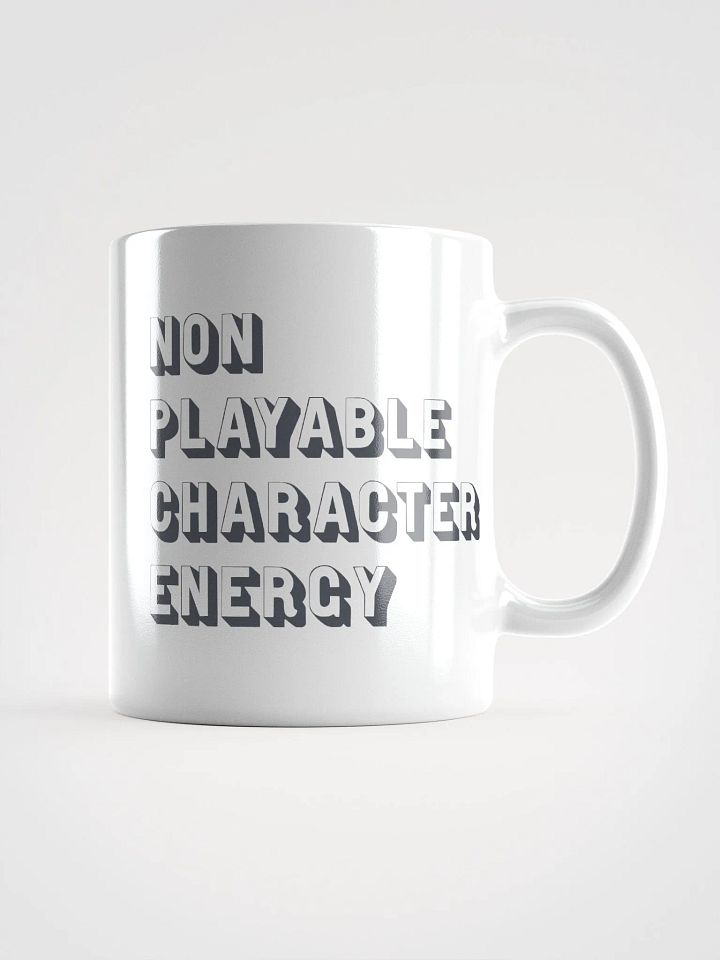 OkayishAF NPC Energy 20oz Mug White product image (1)