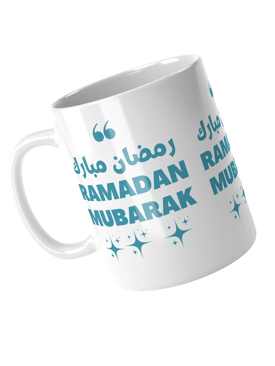 Ramadan Mubarak White Glossy Mug product image (7)