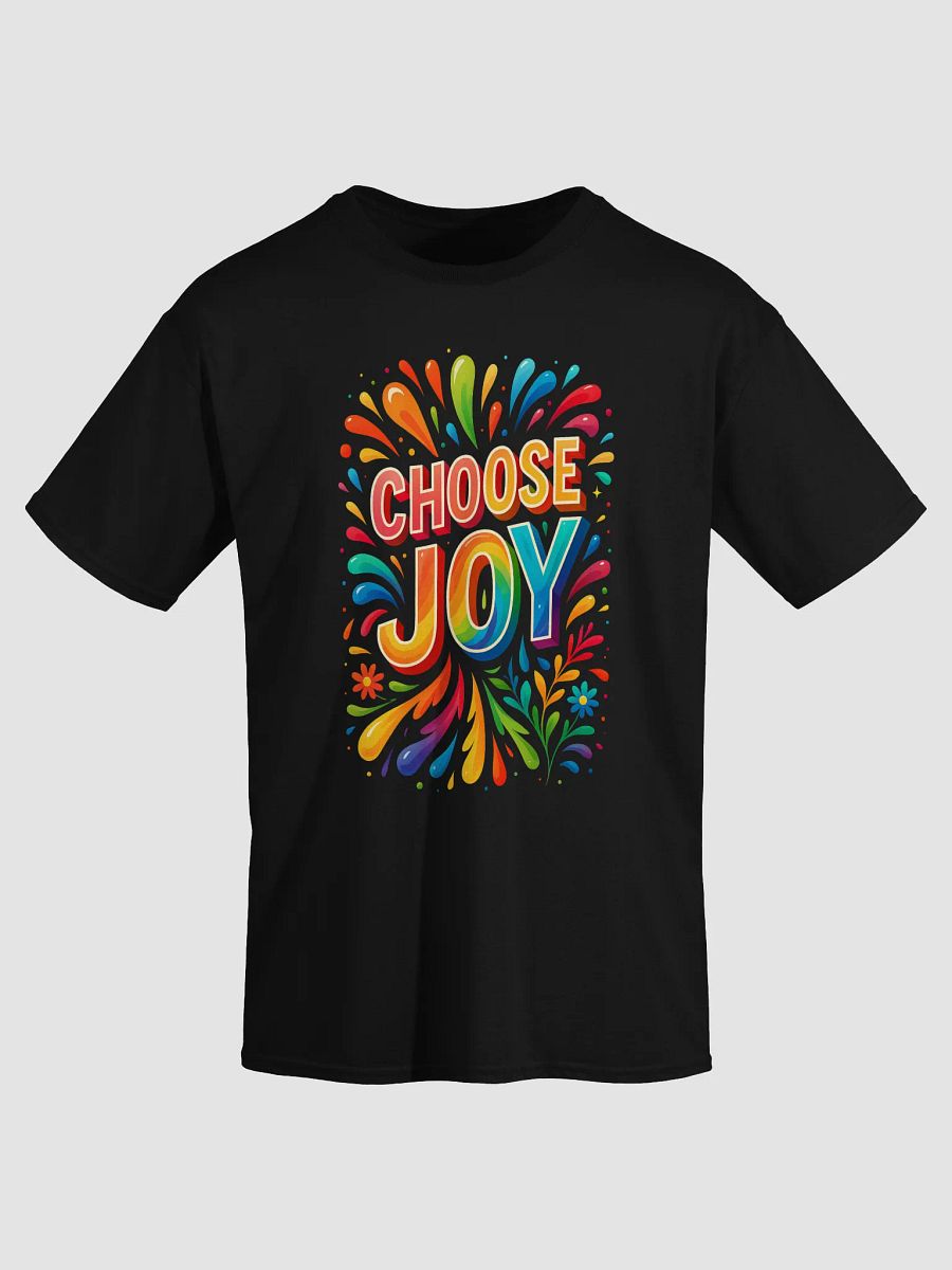 Choose Joy – Bold & Bright Rainbow Motivational Design product image (3)