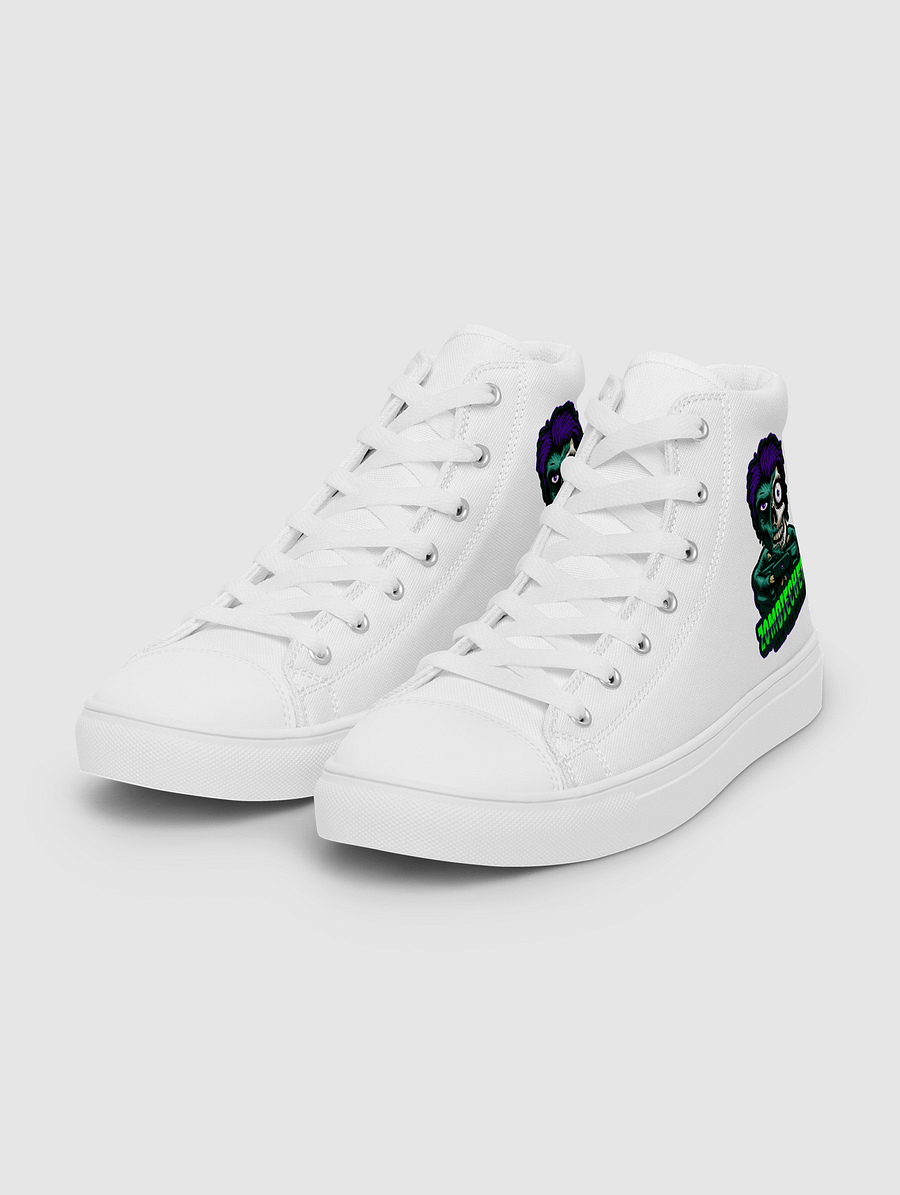 [ZombieChef81] Women’s high top canvas shoes product image (5)
