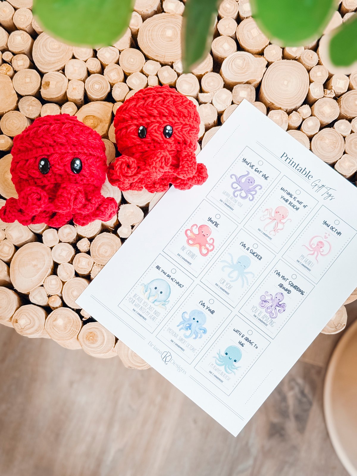 Amigurumi Octopus Crochet Pattern | No-Sew Wheat Stitch Design product image (4)