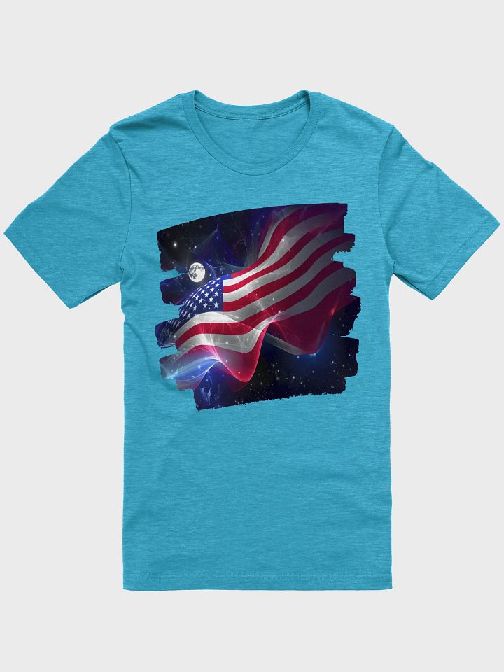 Flying High American Flag Supersoft T-Shirt product image (1)