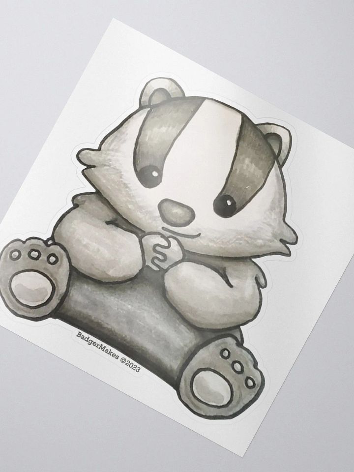 Baby Badger Sticker product image (2)