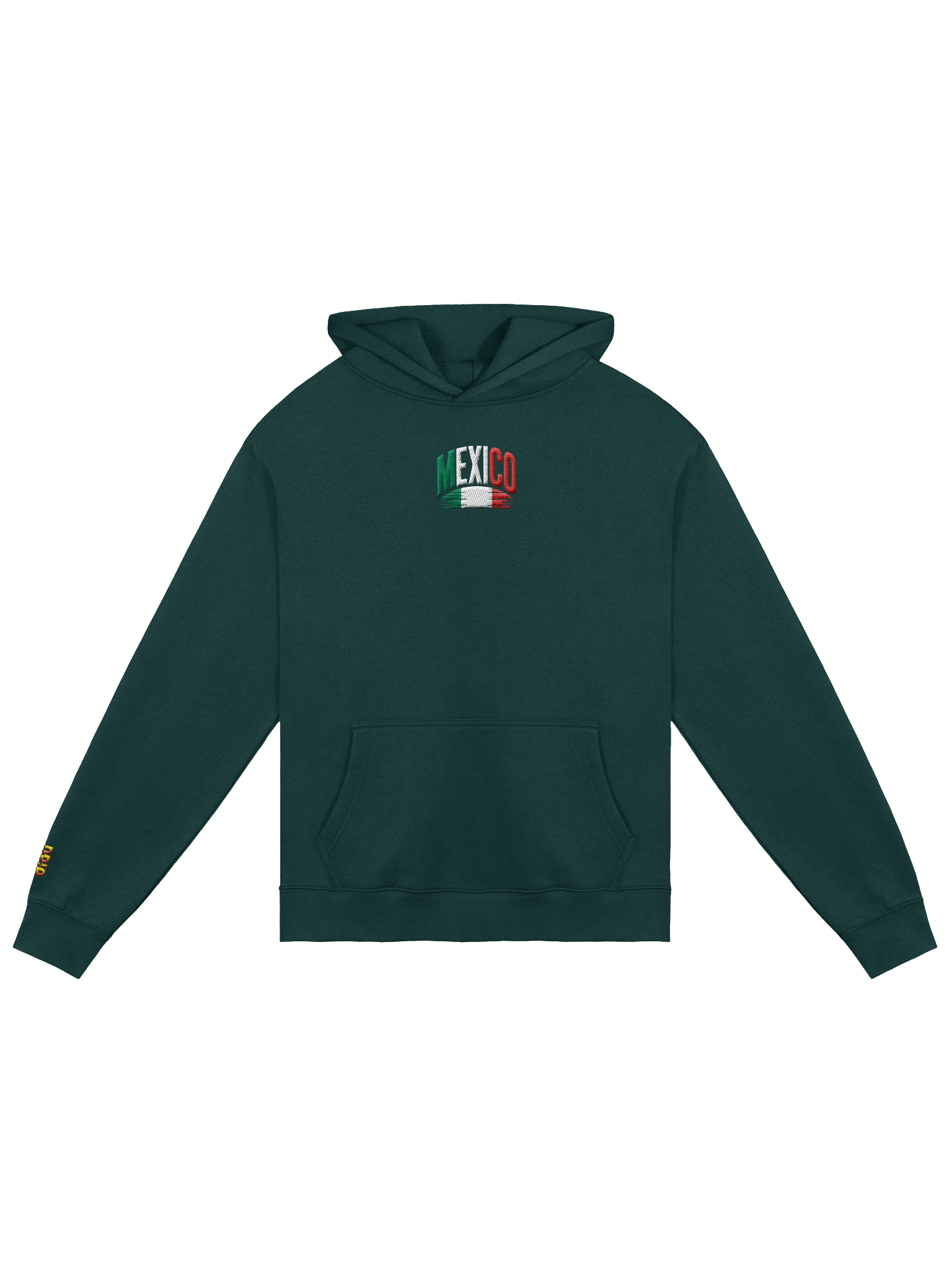 Vibrant Mexico Flag Oversized Hoodie product image (1)