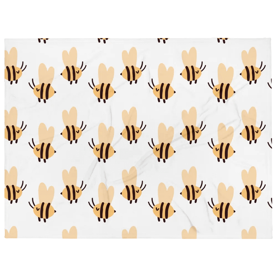 bee cozy blanket product image (8)
