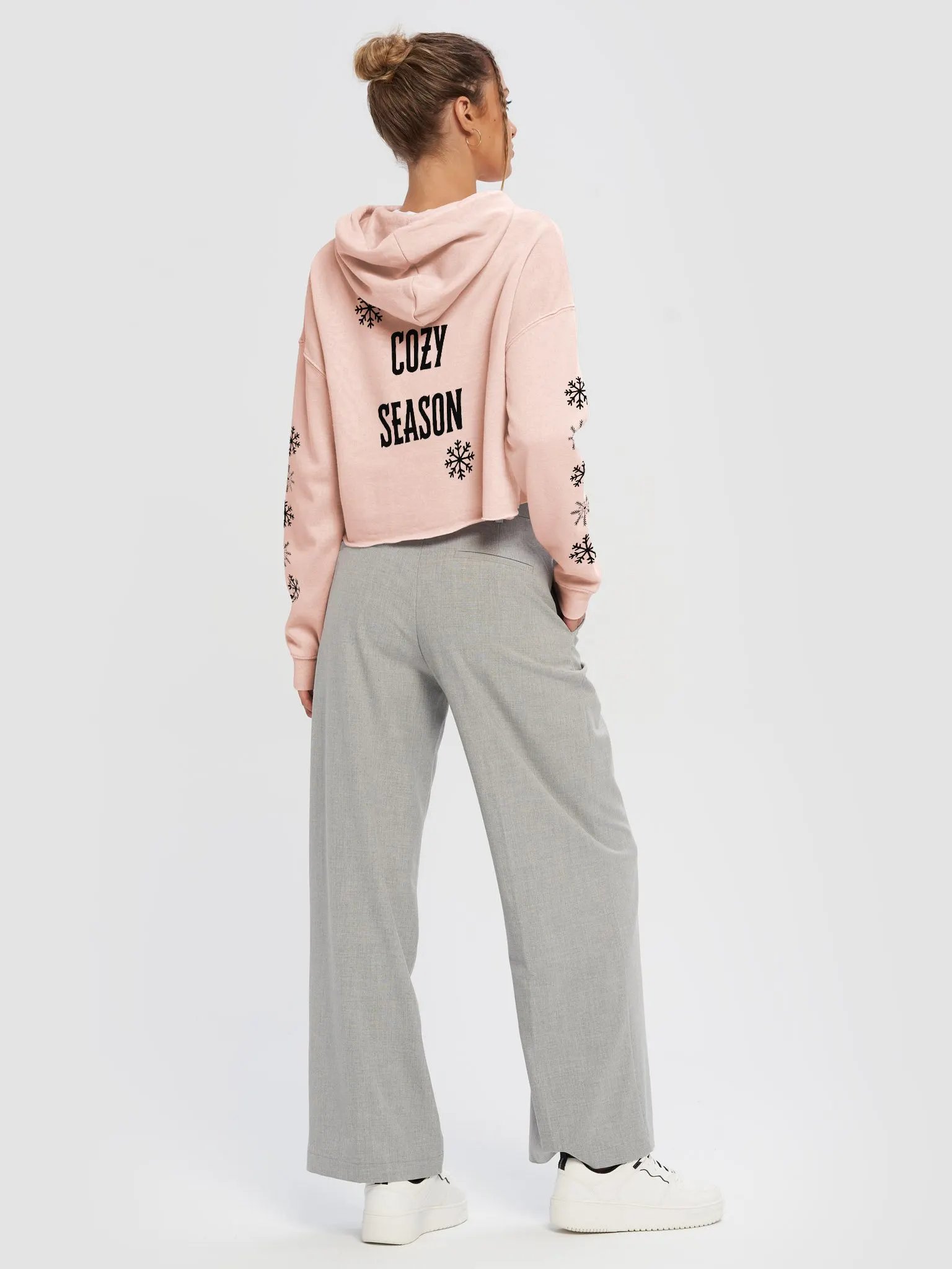 Cozy Season Cropped Hoodie (Light Colors, full) product image (23)