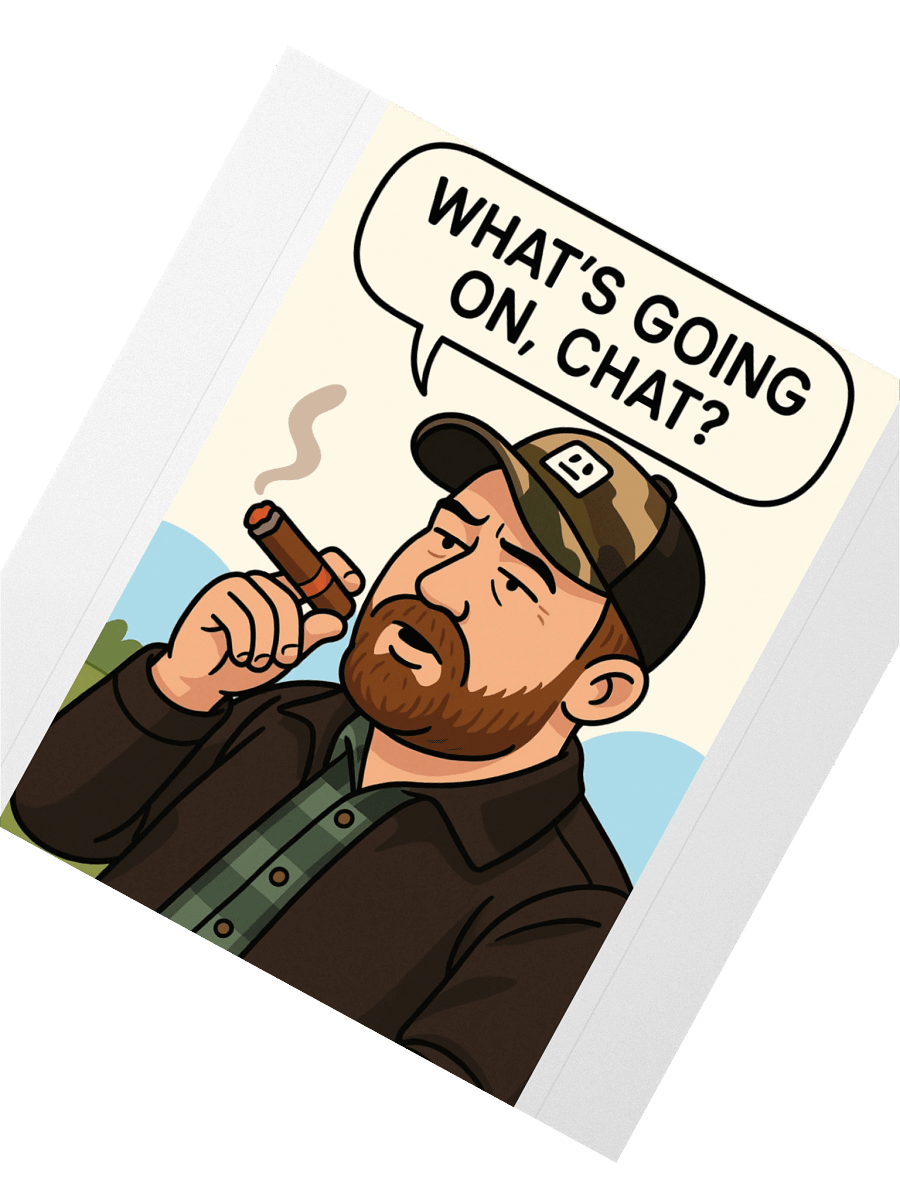 Bearded Chat Sticker Set product image (3)