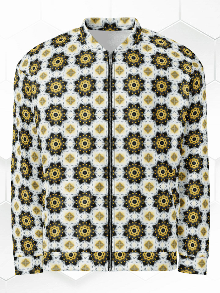 Kaleidoscope Pattern Bomber Jacket product image (1)