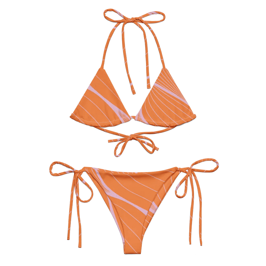 All-Over Print String Bikini - Orange product image (5)