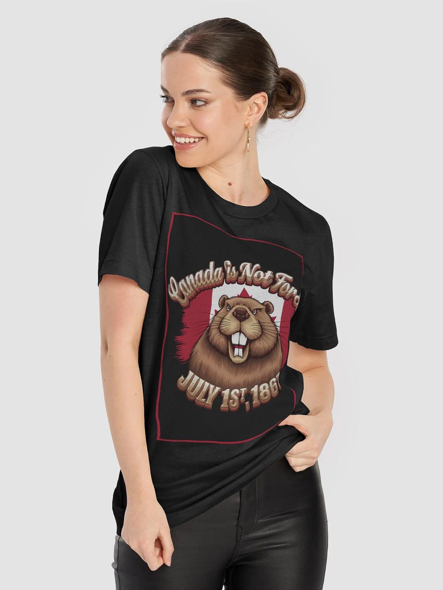 Women "CANADA IS NOT FOR SALE" supersoft T-Shirt product image (6)