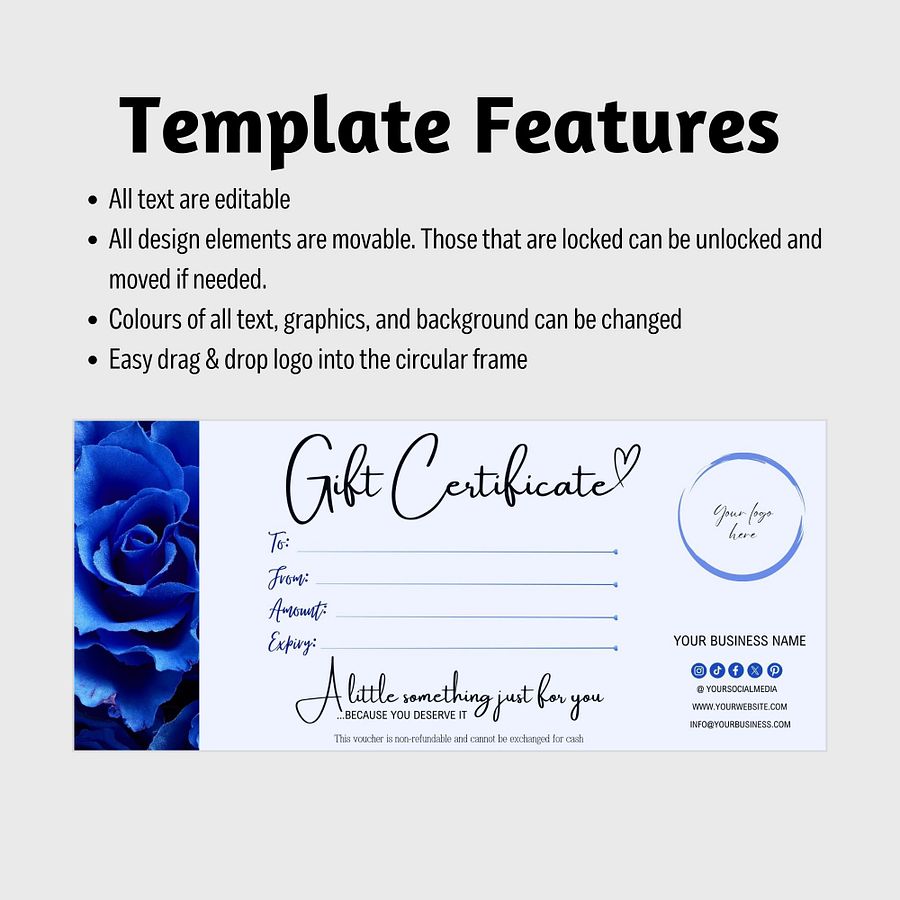 Celestia - Gift Certificate Template product image (7)
